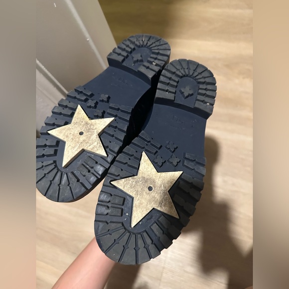 Authentic Dior boots blue size 7.5has box and recipt - Picture 7 of 8